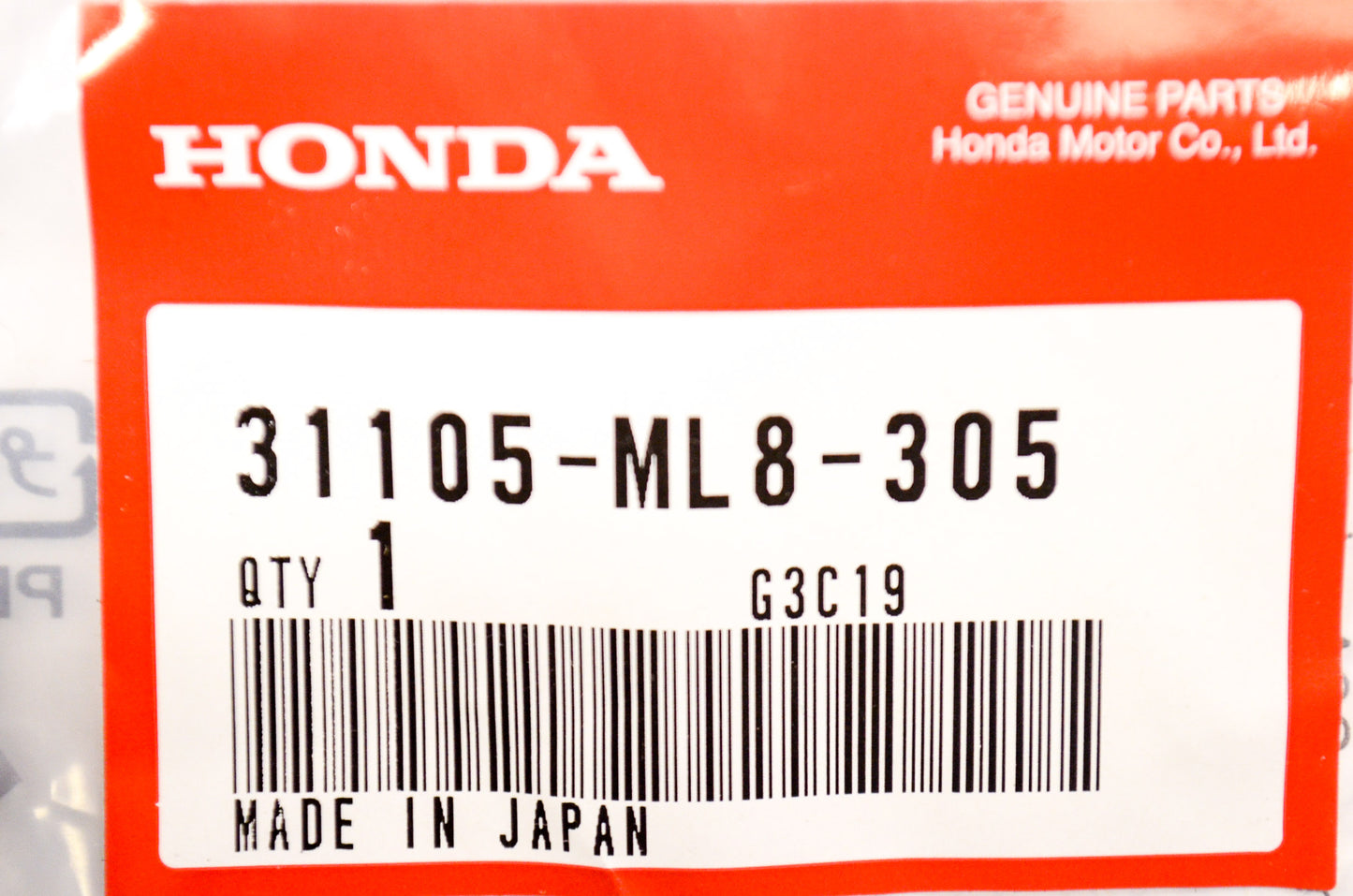 OEM Honda 31105-ML8-305 Repair Kit NOS