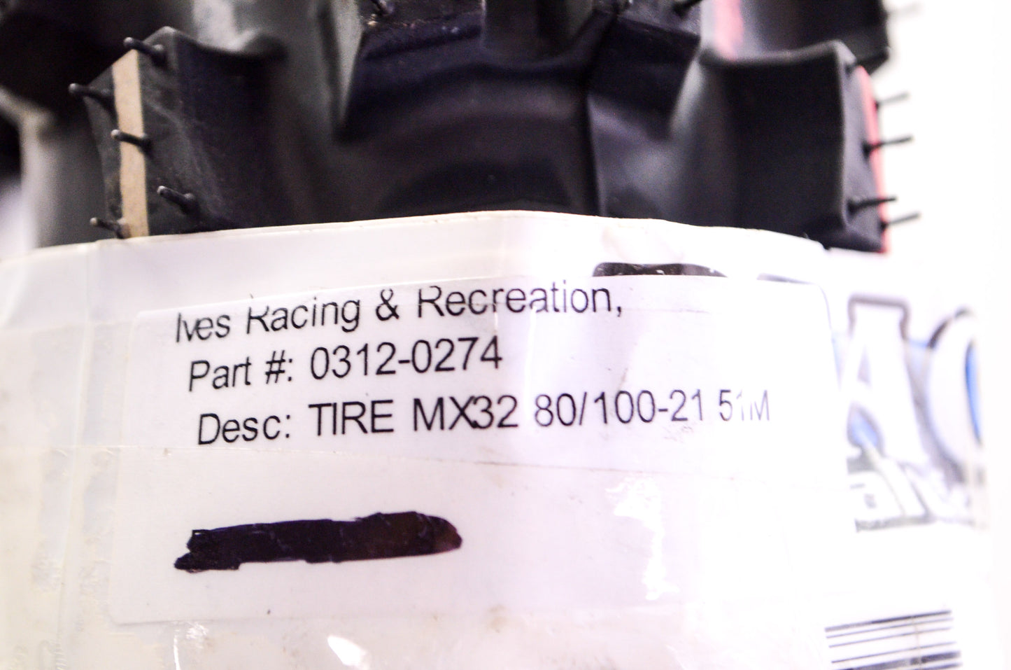 New Dunlop Tire MX32 80/100-21 NOS