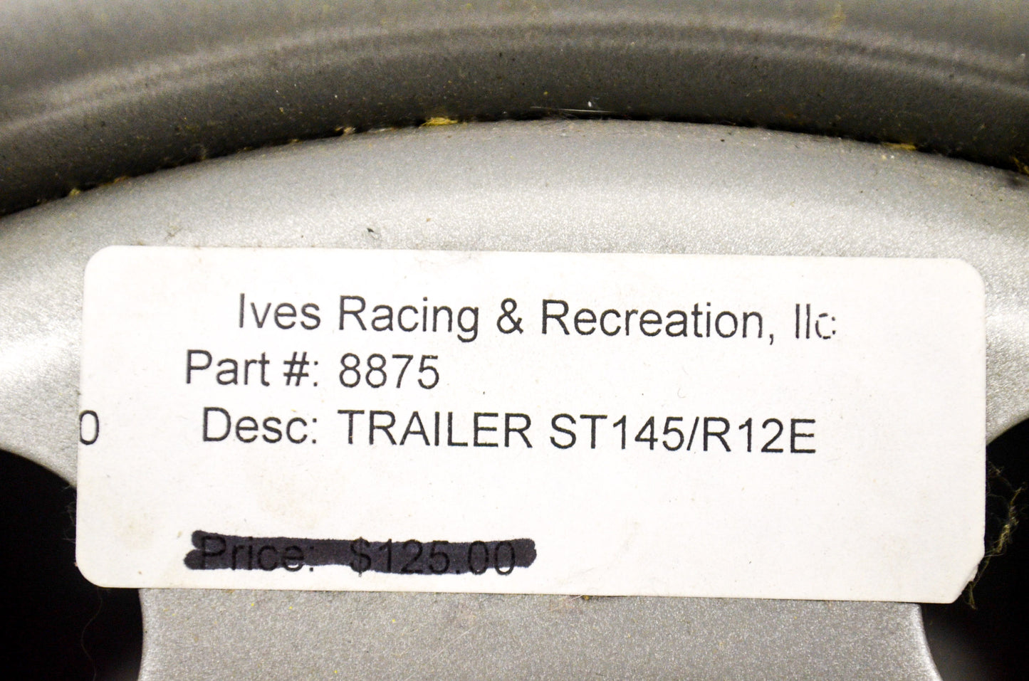 New Carlisle Tire Radial Trailer ST145/R12E NOS