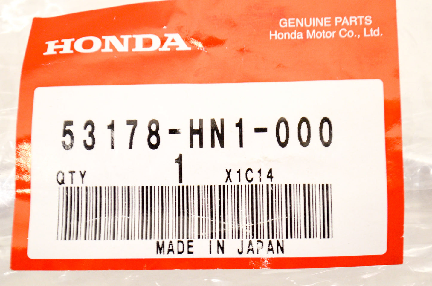 OEM Honda 53178-HN1-000 Left Handlebar Lever NOS
