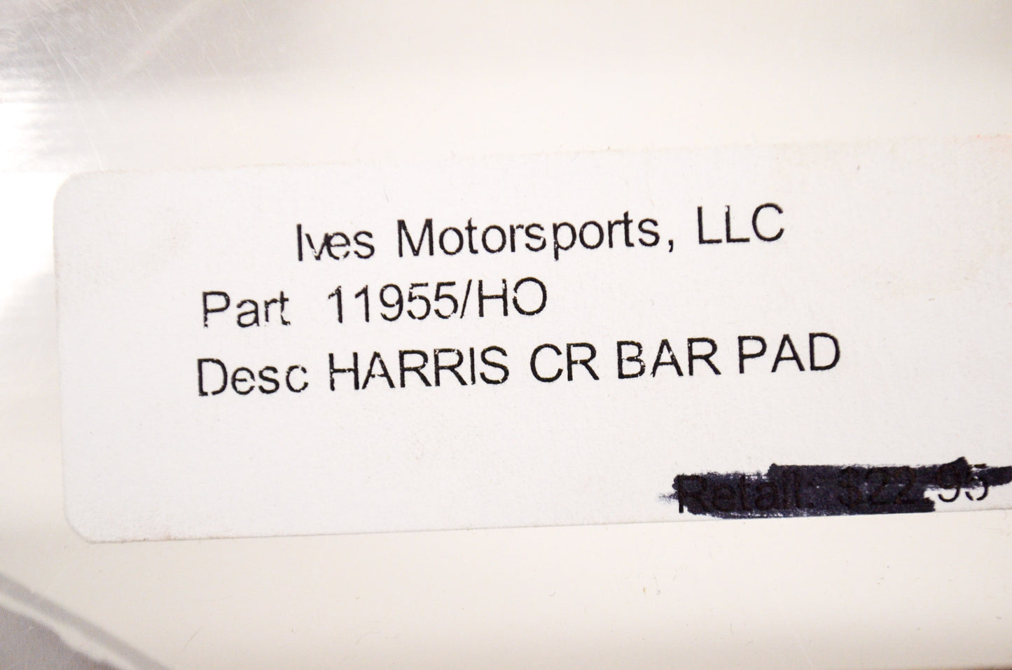 Harri's 11955/HO CR Bar Pad NOS