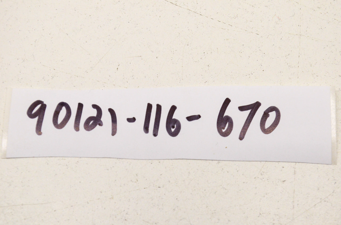 OEM Honda 90121-116-670 Swingarm Pivot Bolt NOS