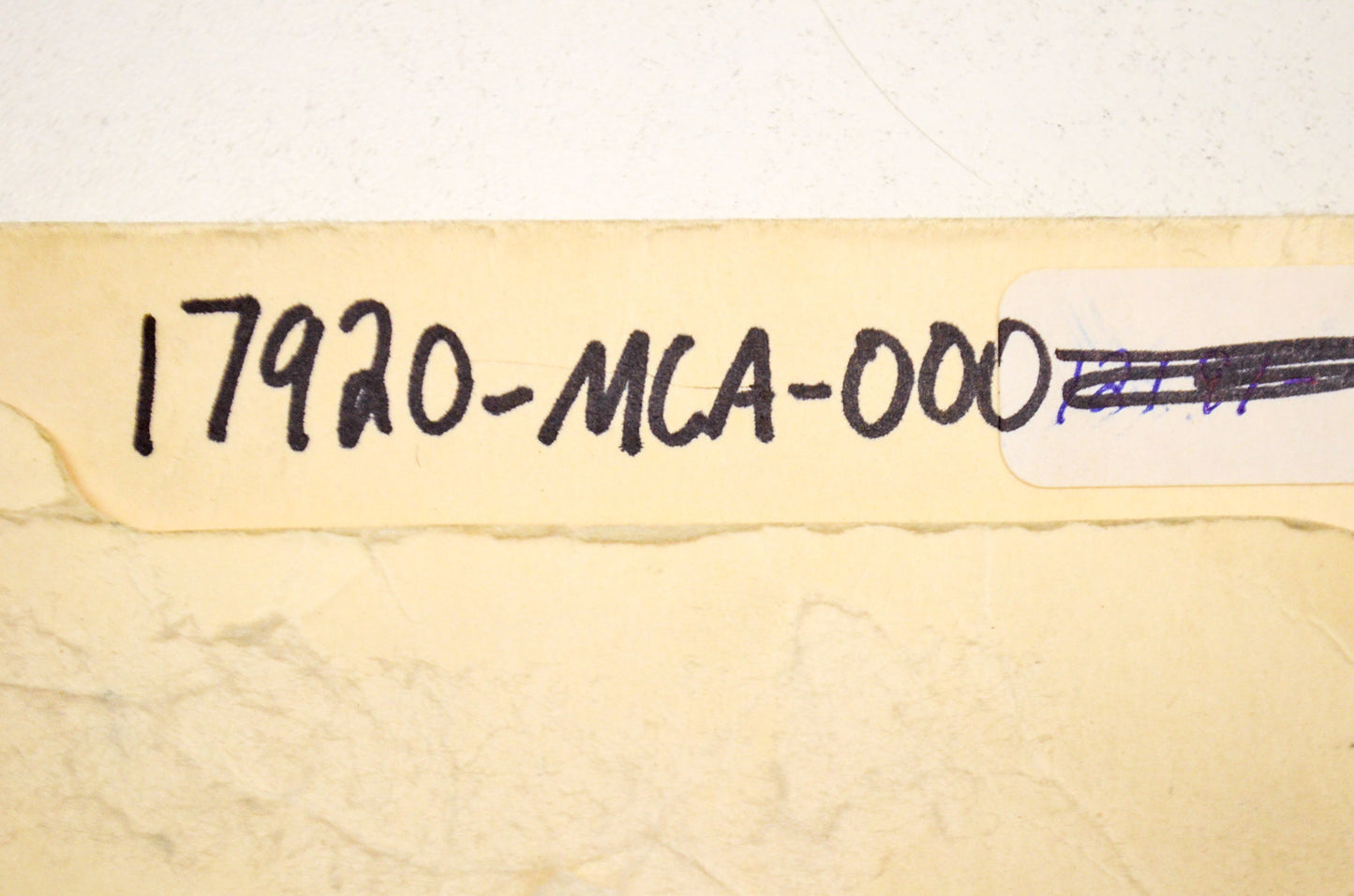 OEM Honda 17920-MCA-000 Throttle Cable B NOS