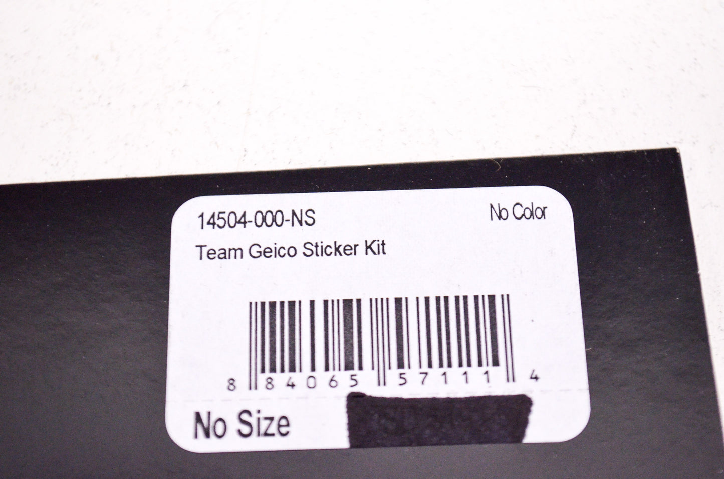 Fox 14504-000-NS Team Geico Sticker Kit NOS
