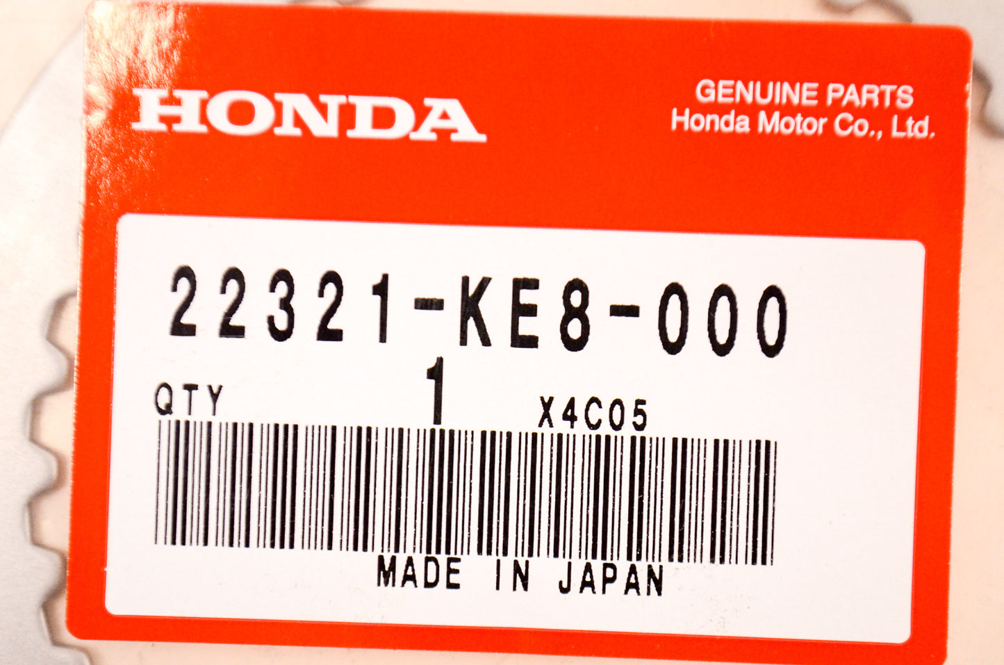 OEM Honda 22321-KE8-000 Clutch Plate NOS