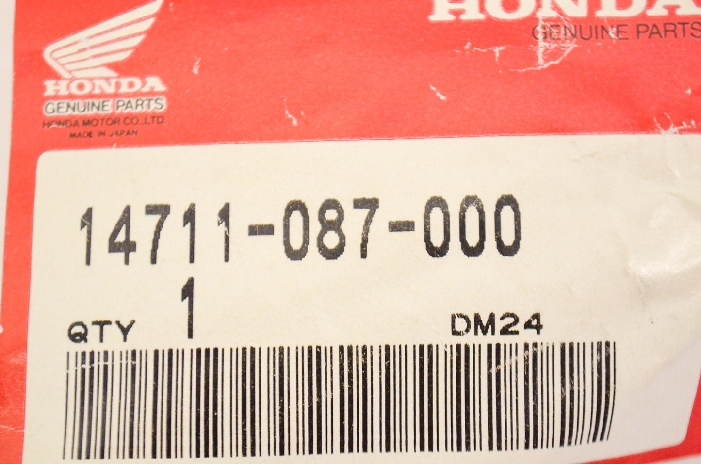 OEM Honda 14711-087-000 Intake Valve NOS