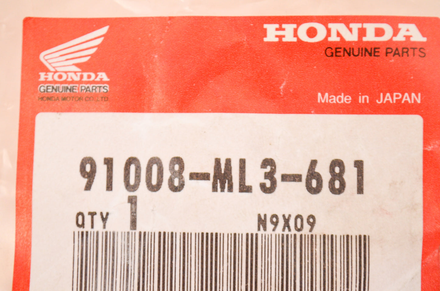 OEM Honda 91008-ML3-681 Bearing NOS