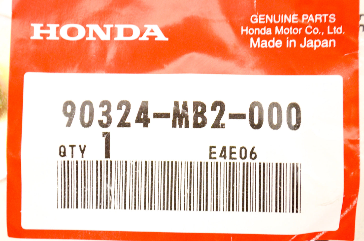 OEM Honda 90324-MB2-000 Collar NOS