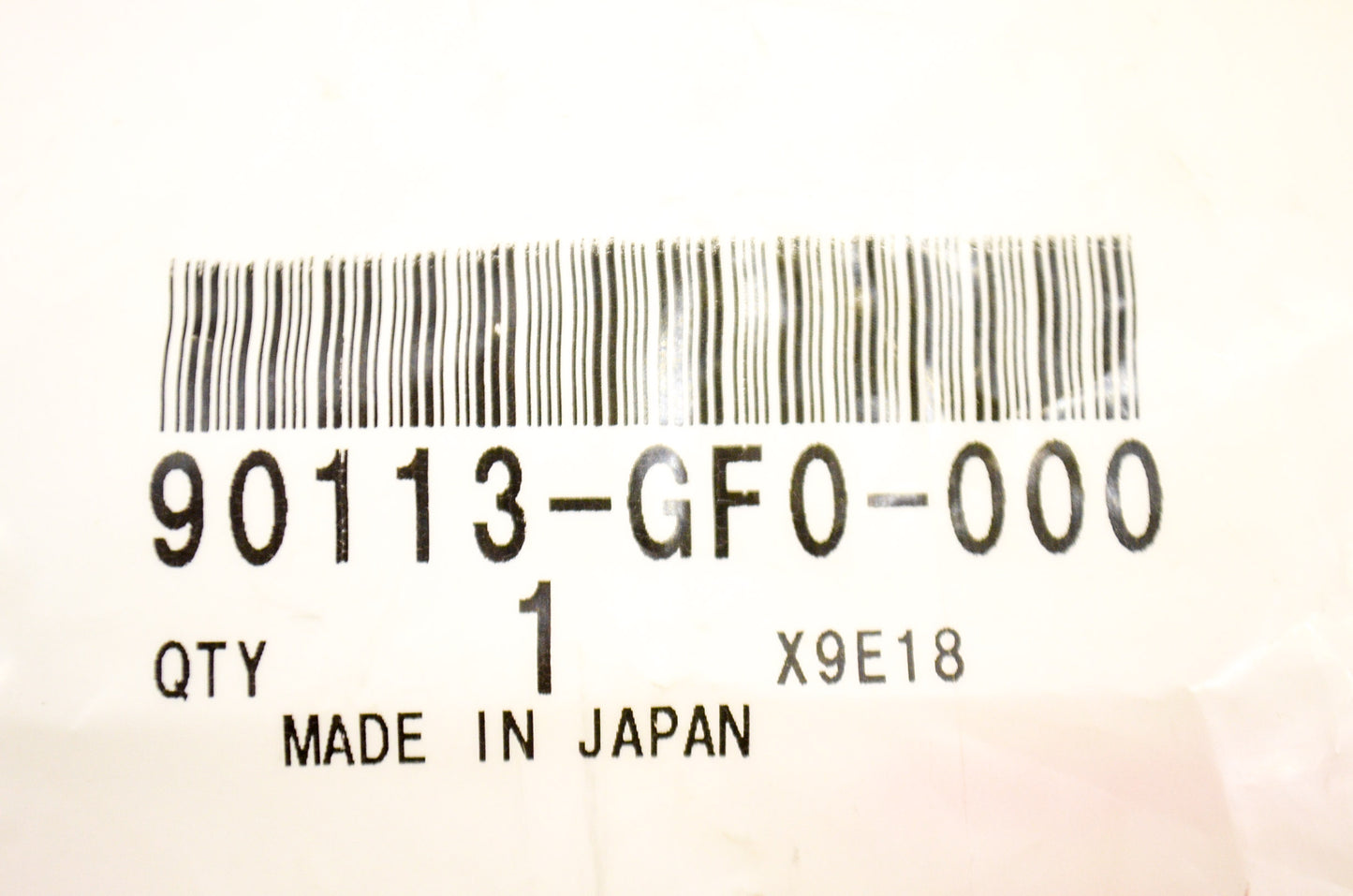 OEM Honda 90113-GF0-000 Flange Bolt (6MM) NOS