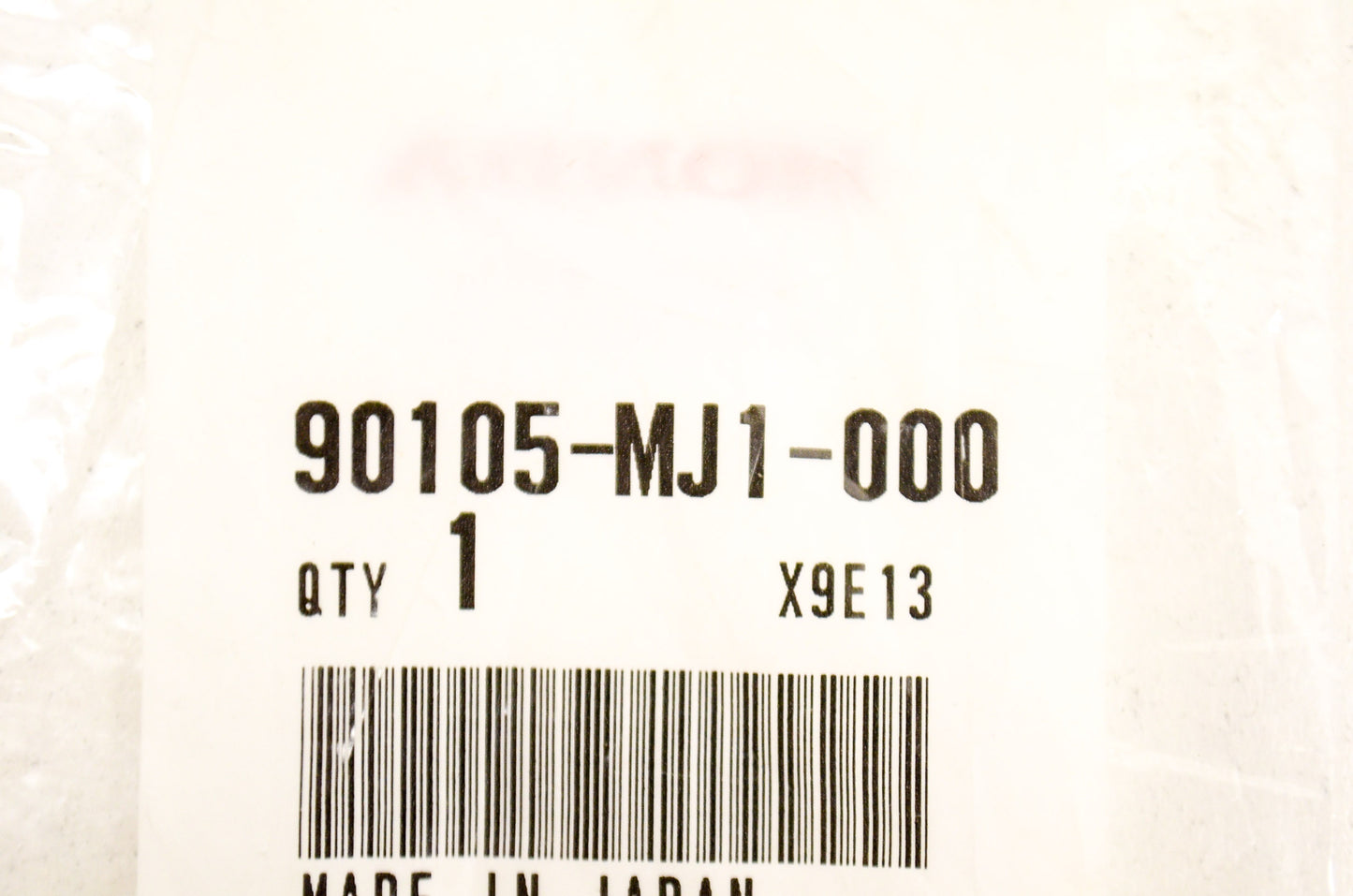 OEM Honda 90105-MJ1-000 Socket Bolt (6X25) NOS