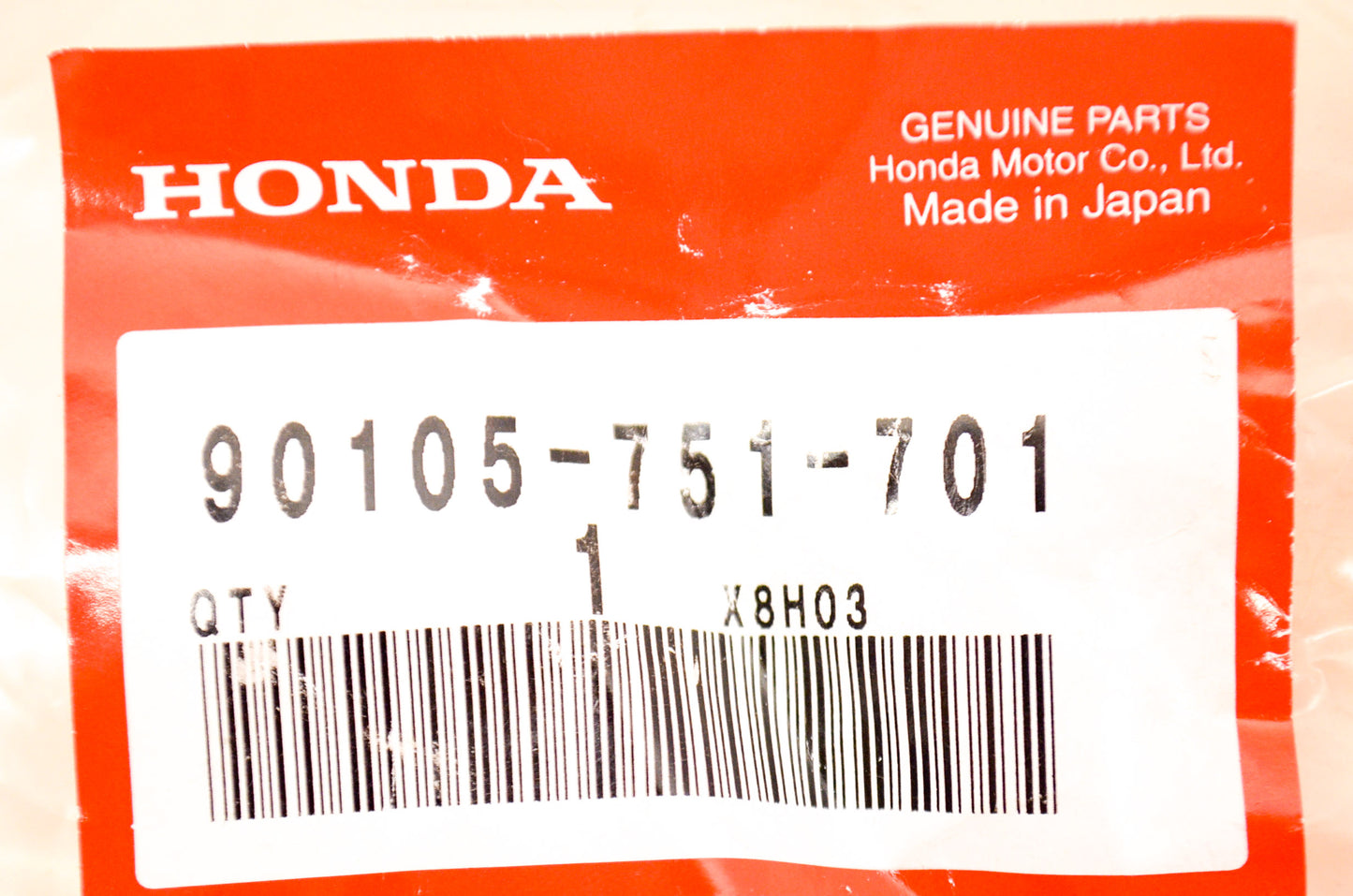 New OEM Honda Blade Holder Bolt NOS