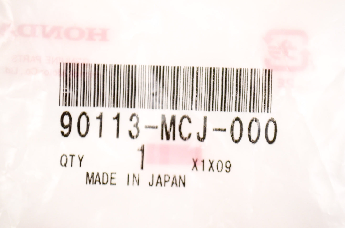 OEM Honda 90113-MCJ-000 Pan Screw (5X15) Qty 2 NOS