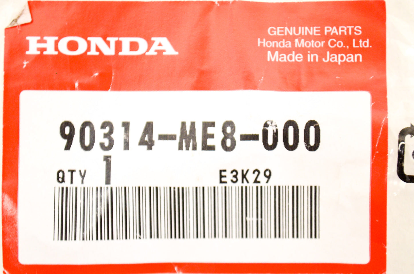 OEM Honda 90314-ME8-000 Lock Nut NOS