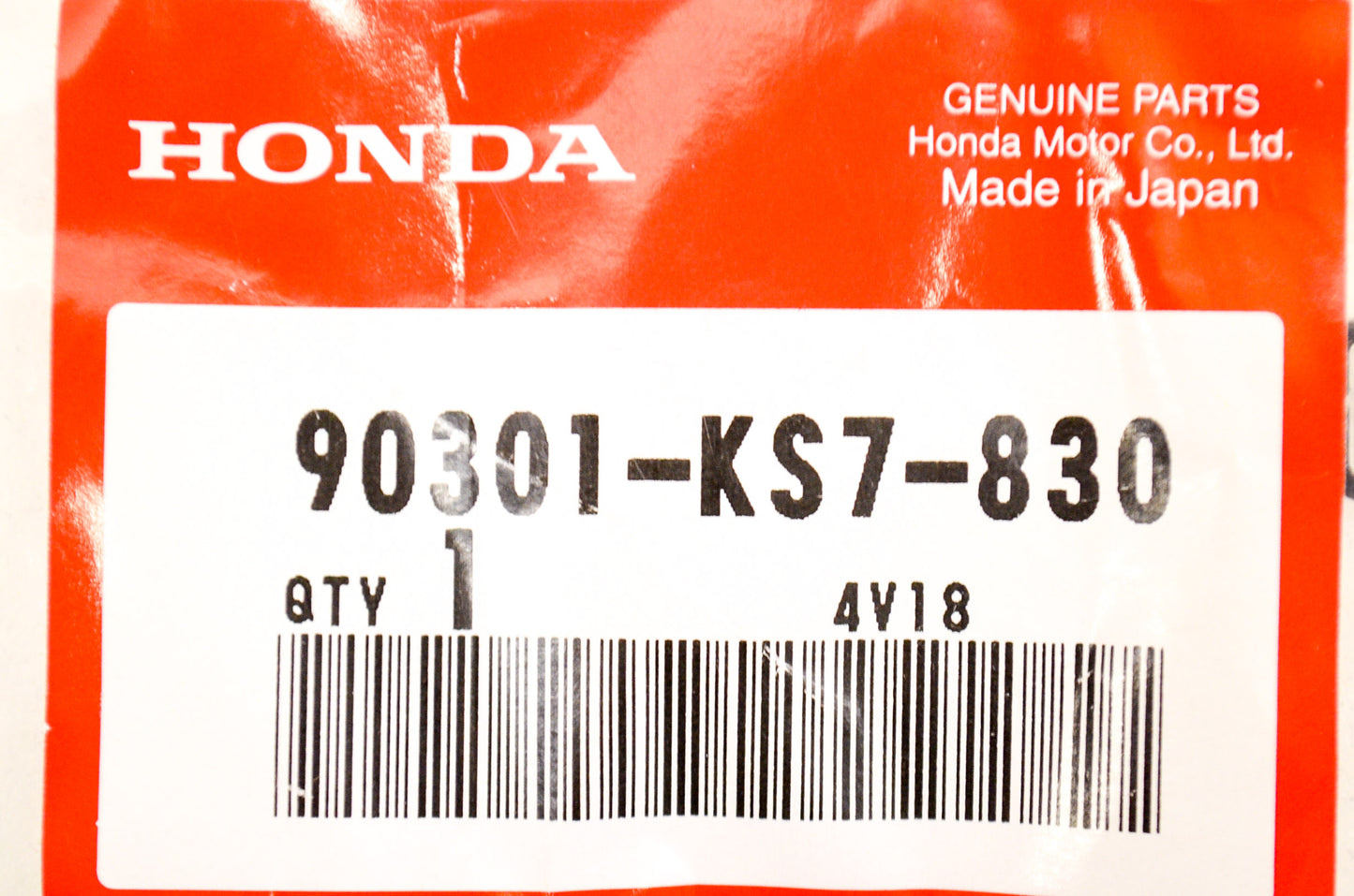 OEM Honda 90301-KS7-830 Swingarm Pivot Nut NOS