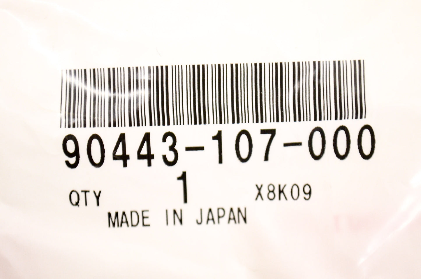 OEM Honda 90443-107-000 Cap Nut (8MM) Qty 3 NOS