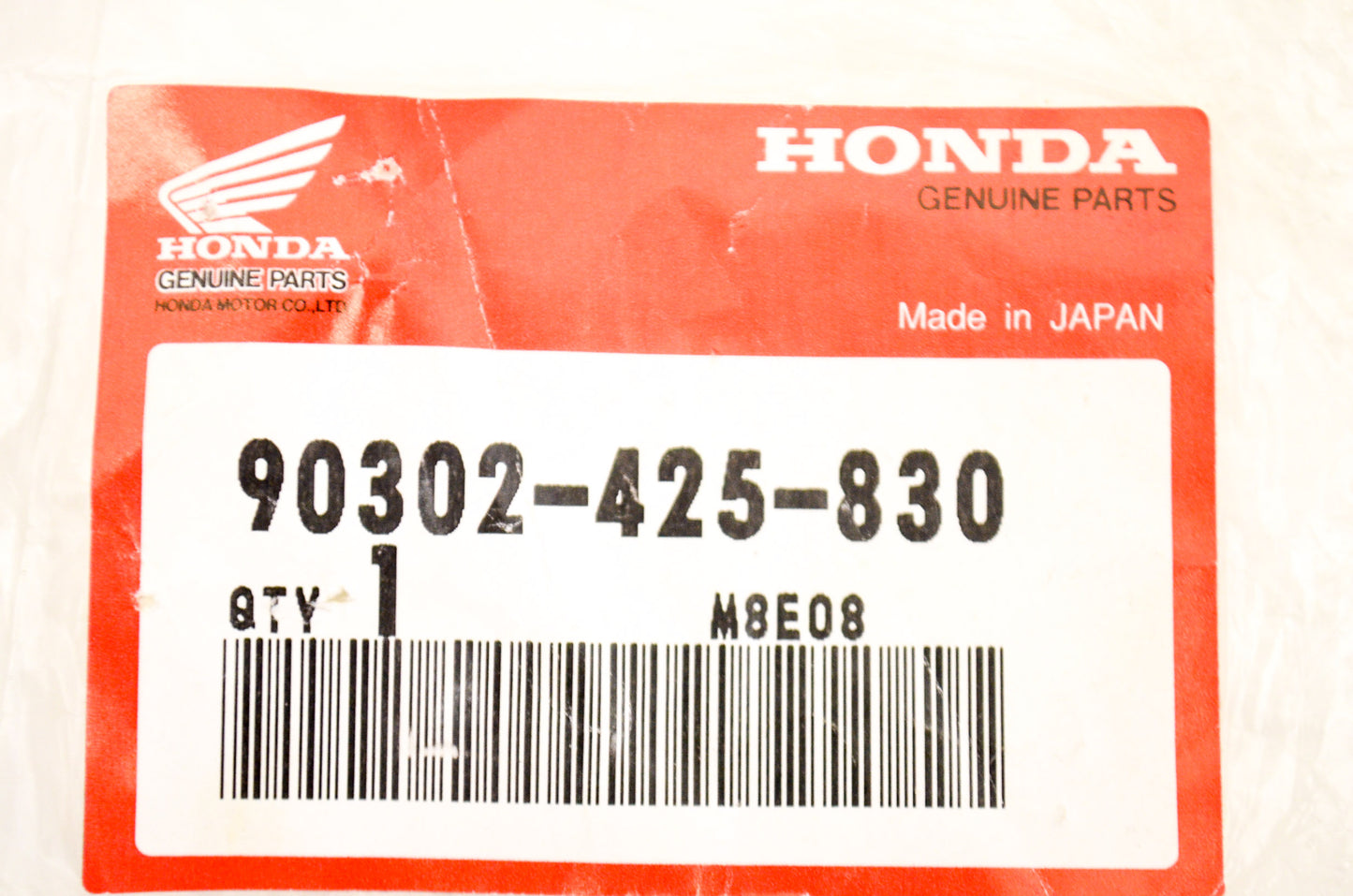 OEM Honda 90302-425-830 THREAD B NOS