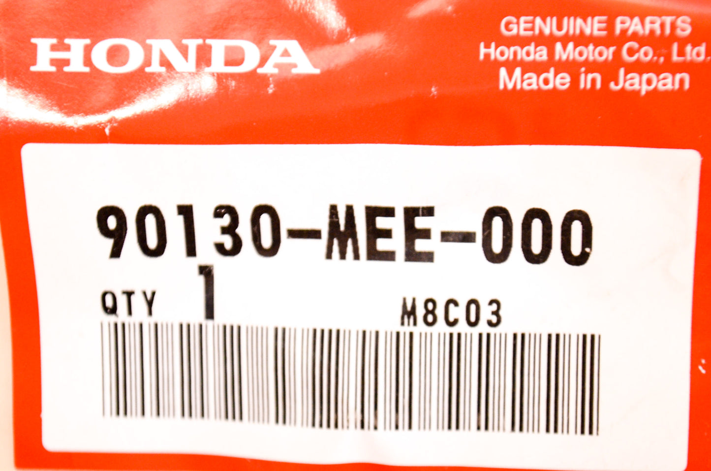 OEM Honda 90130-MEE-000 Socket Bolt (6X13) NOS