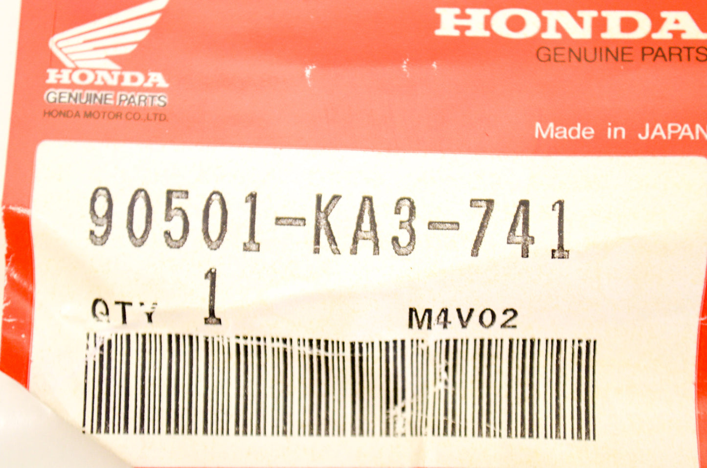OEM Honda 90501-KA3-741 Washer (8X40) NOS