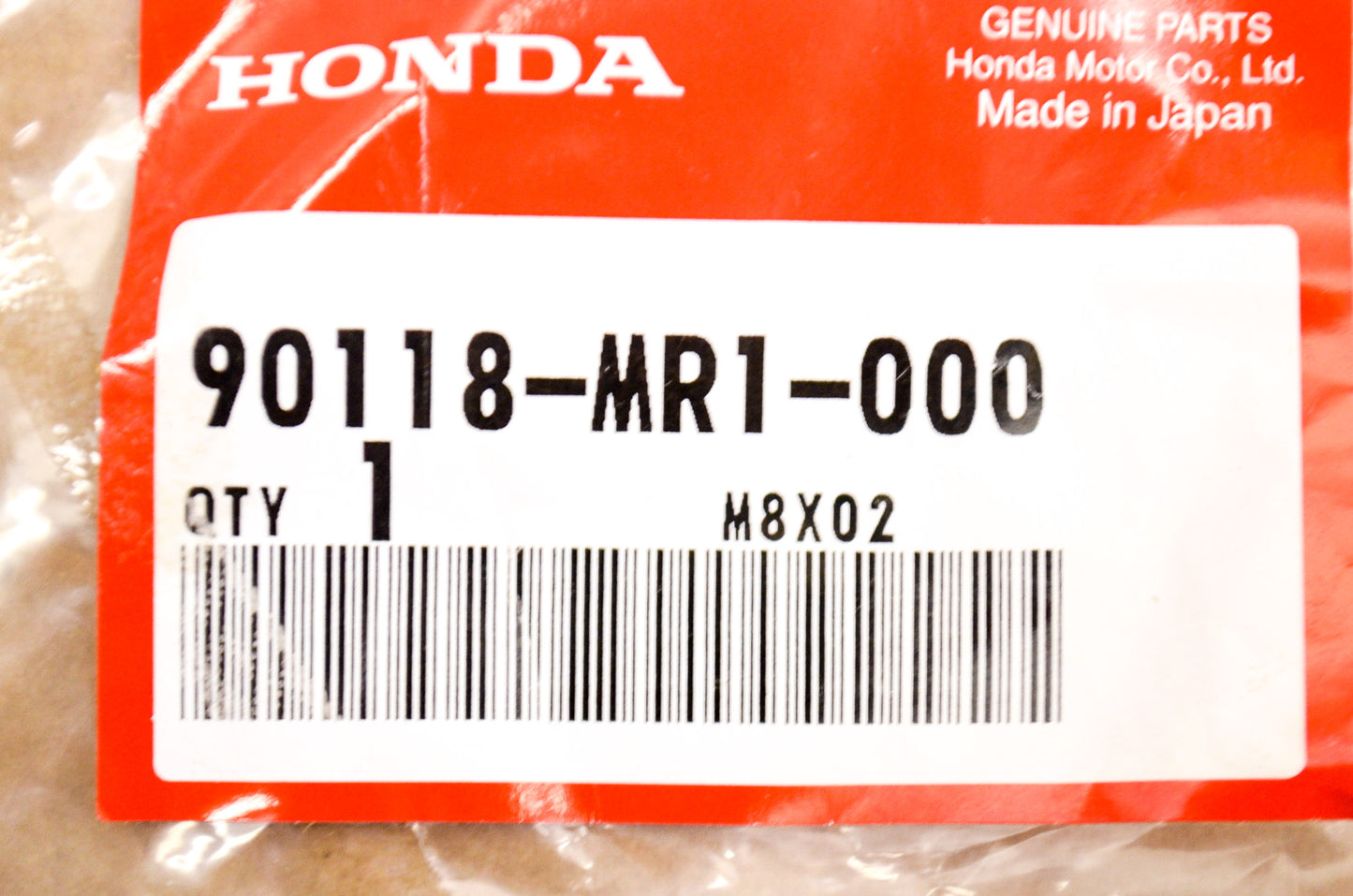 OEM Honda 90118-MR1-000 Pan Screw (6X14) NOS