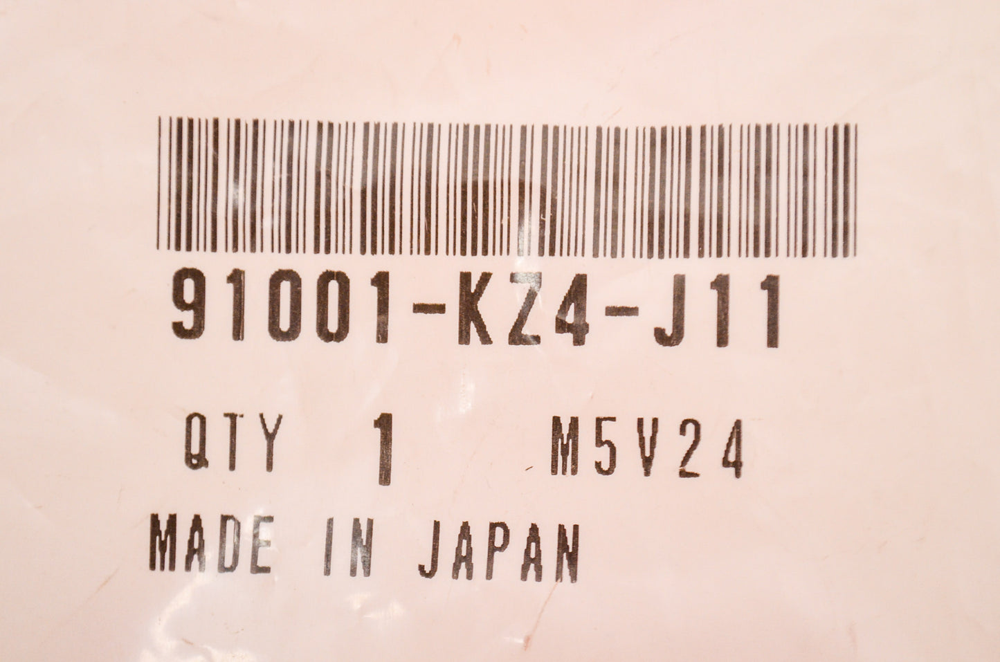 OEM Honda 91001-KZ4-J11 Bearing 17x35x10 NOS
