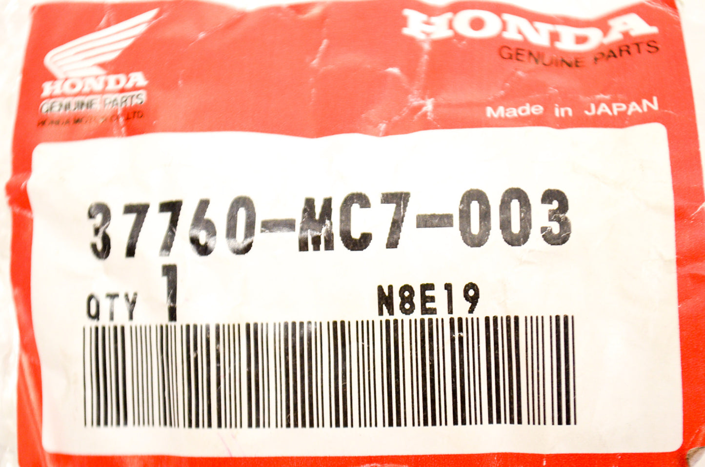 OEM Honda 37760-MC7-003 Thermostat Switch Assembly NOS