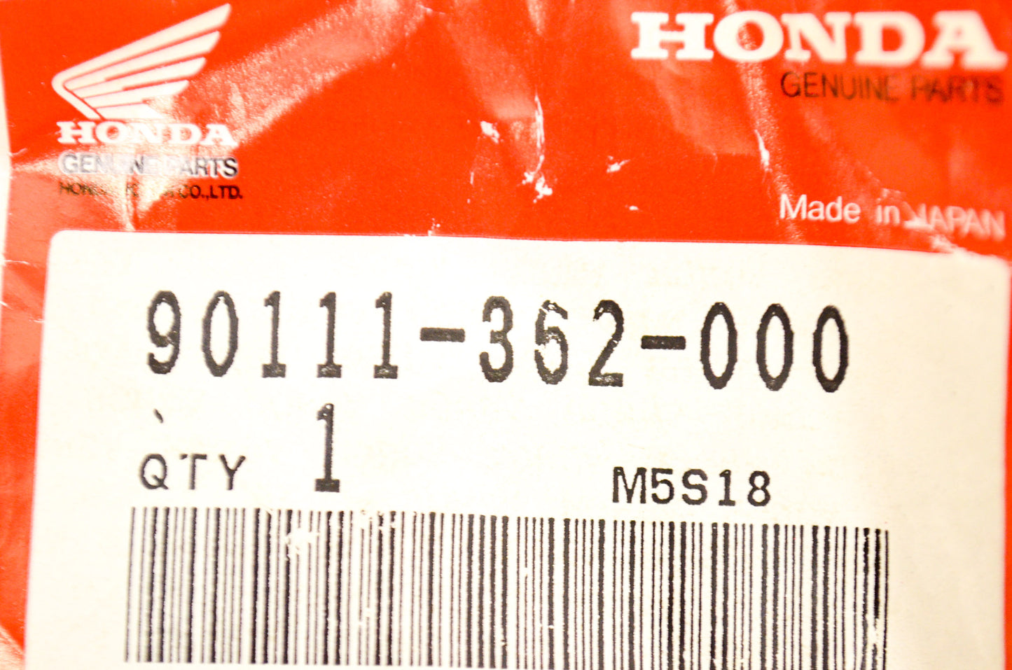 OEM Honda 90111-362-000 Flange Bolt (8X36) NOS