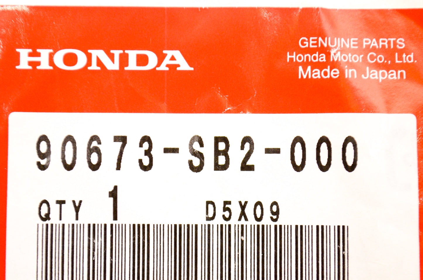 OEM Honda 90673-SB2-000 Clip Nut 6mm NOS