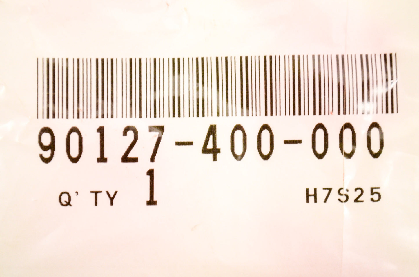 OEM Honda 90127-400-000 Rear Bolt NOS