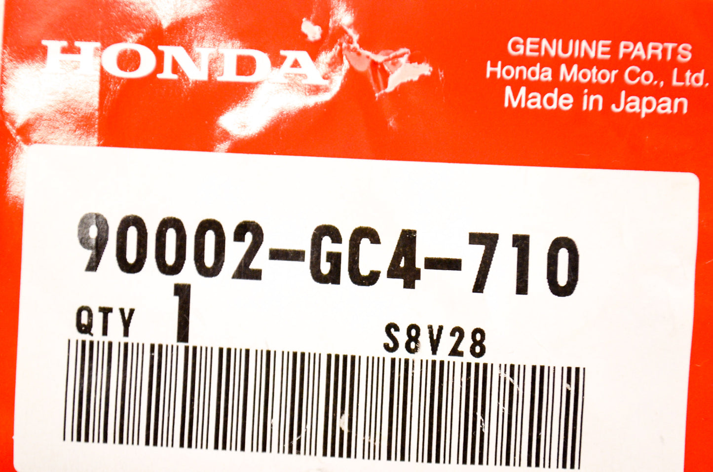 OEM Honda 90002-GC4-710 Hex Bolt (10X28) NOS