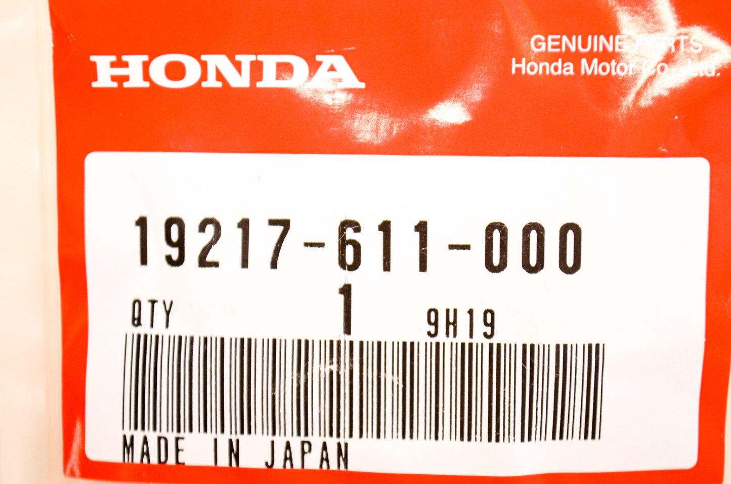 OEM Honda 19217-611-000 Mechanical Seal NOS
