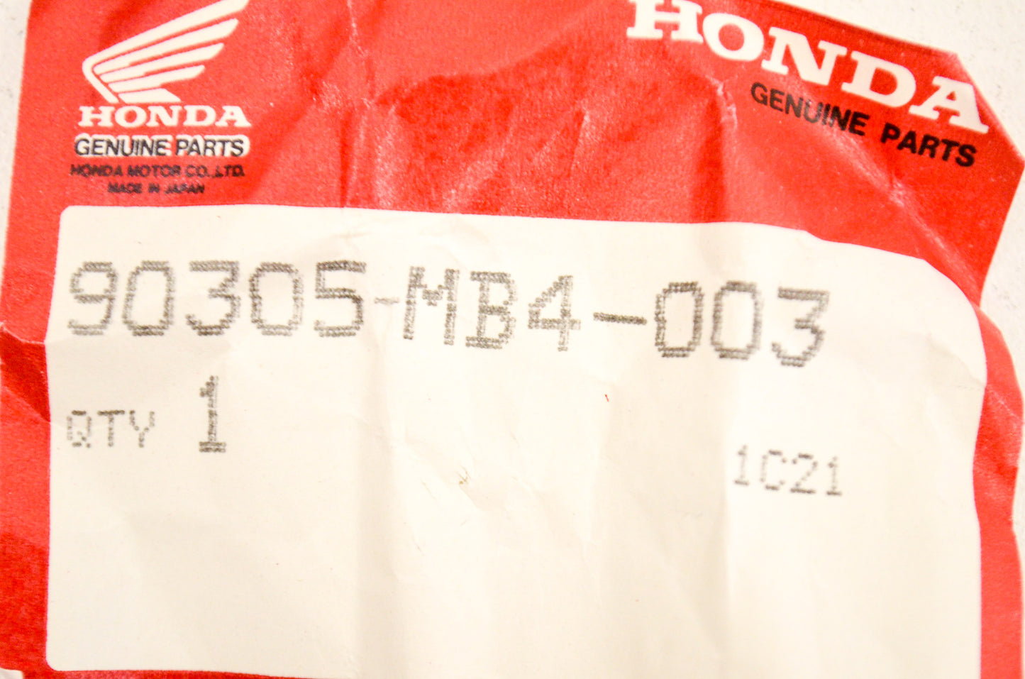 OEM Honda 90305-MB4-003 U-Nut (18mm) NOS
