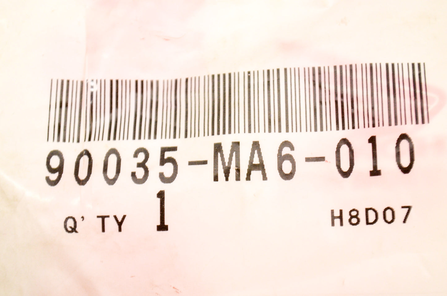 OEM Honda 90035-MA6-010 Stud Bolt (8-6X57) NOS
