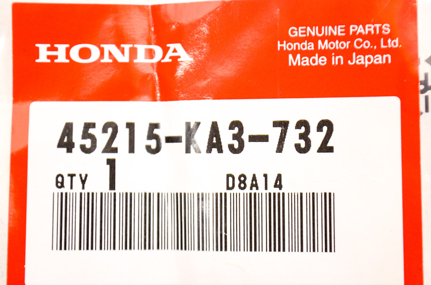 OEM Honda 45215-KA3-732 Hanger Pin NOS