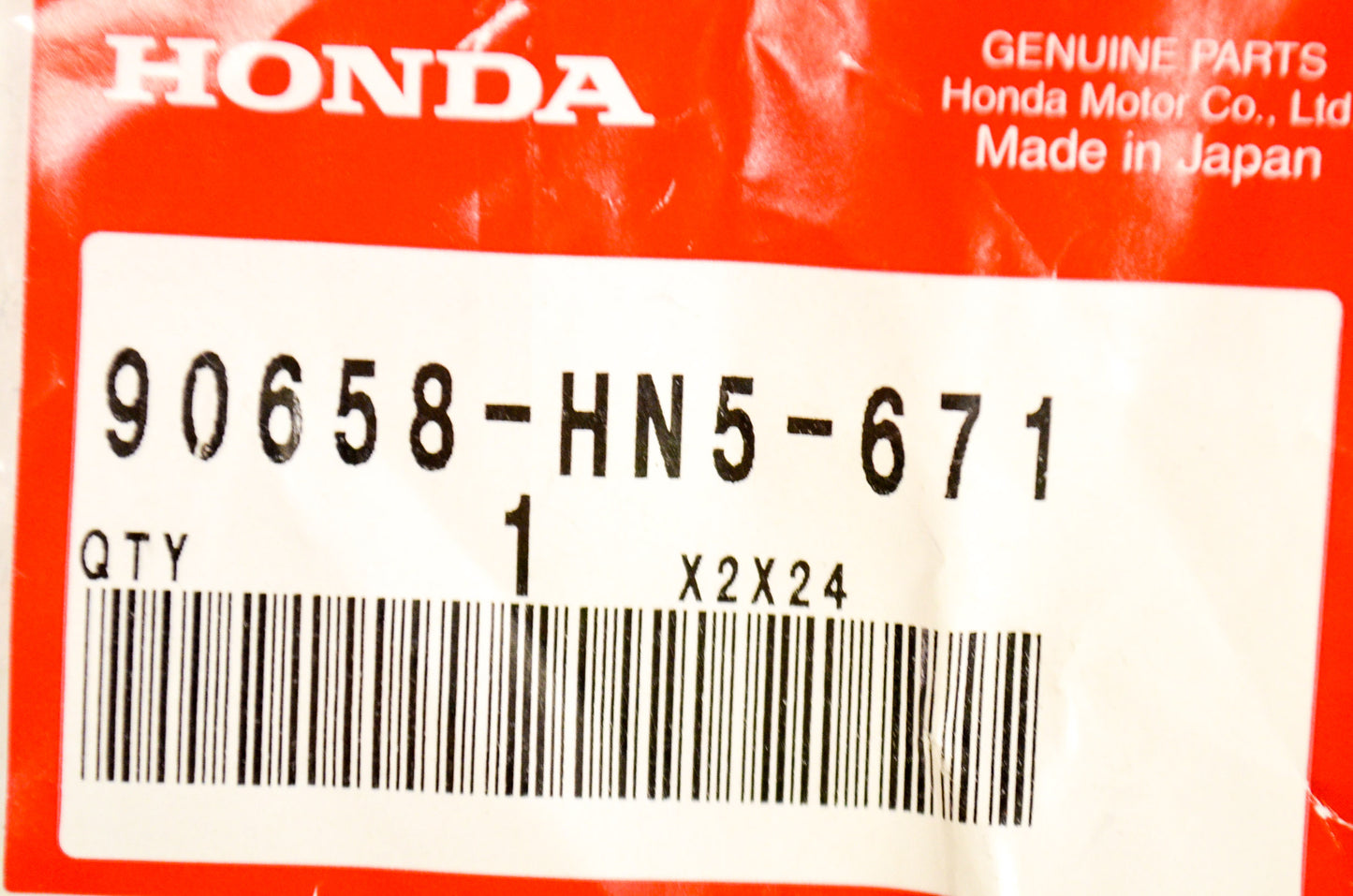 OEM Honda 90658-HN5-671 Lid Clip NOS