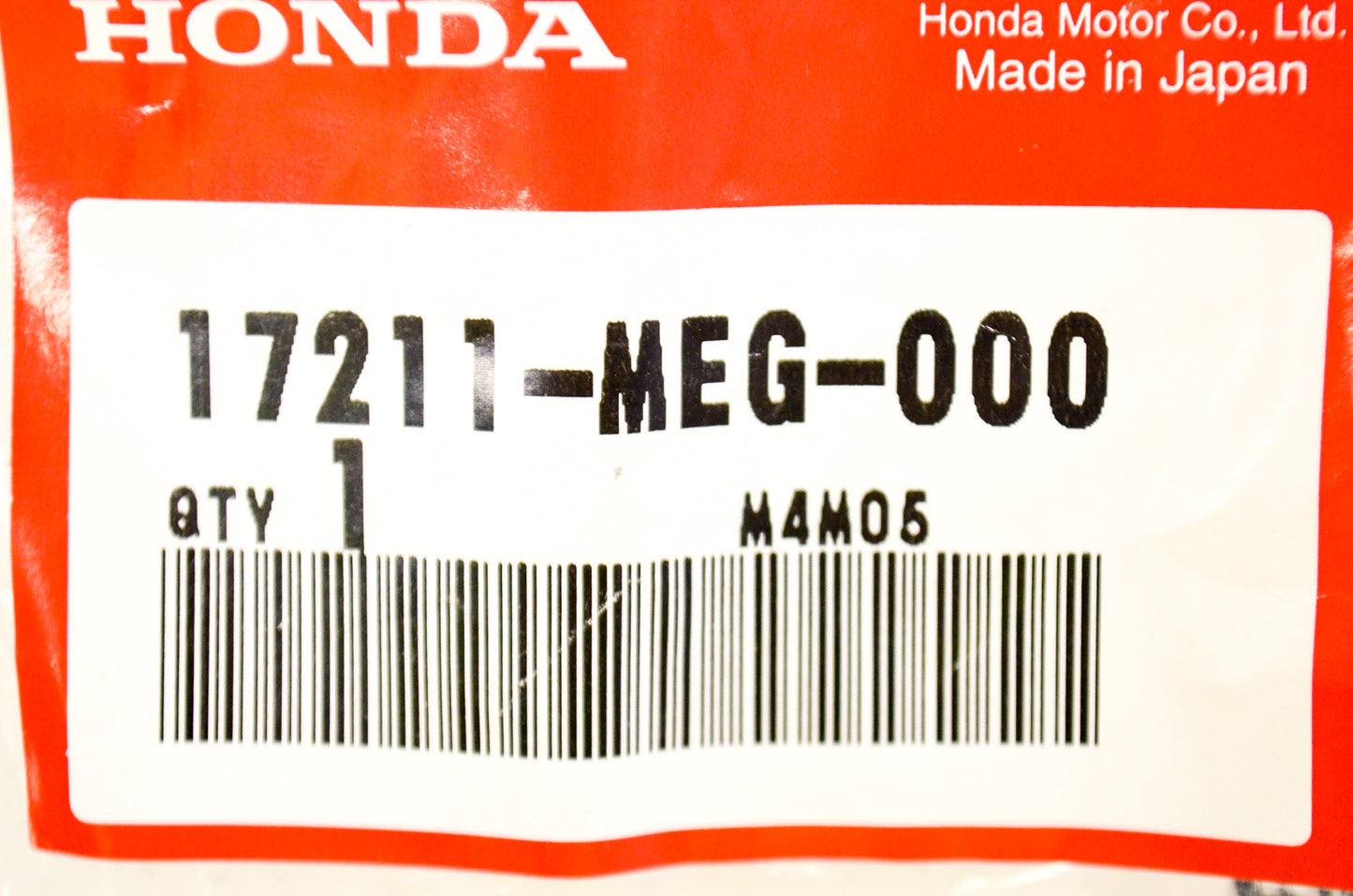OEM Honda 17211-MEG-000 Collar NOS