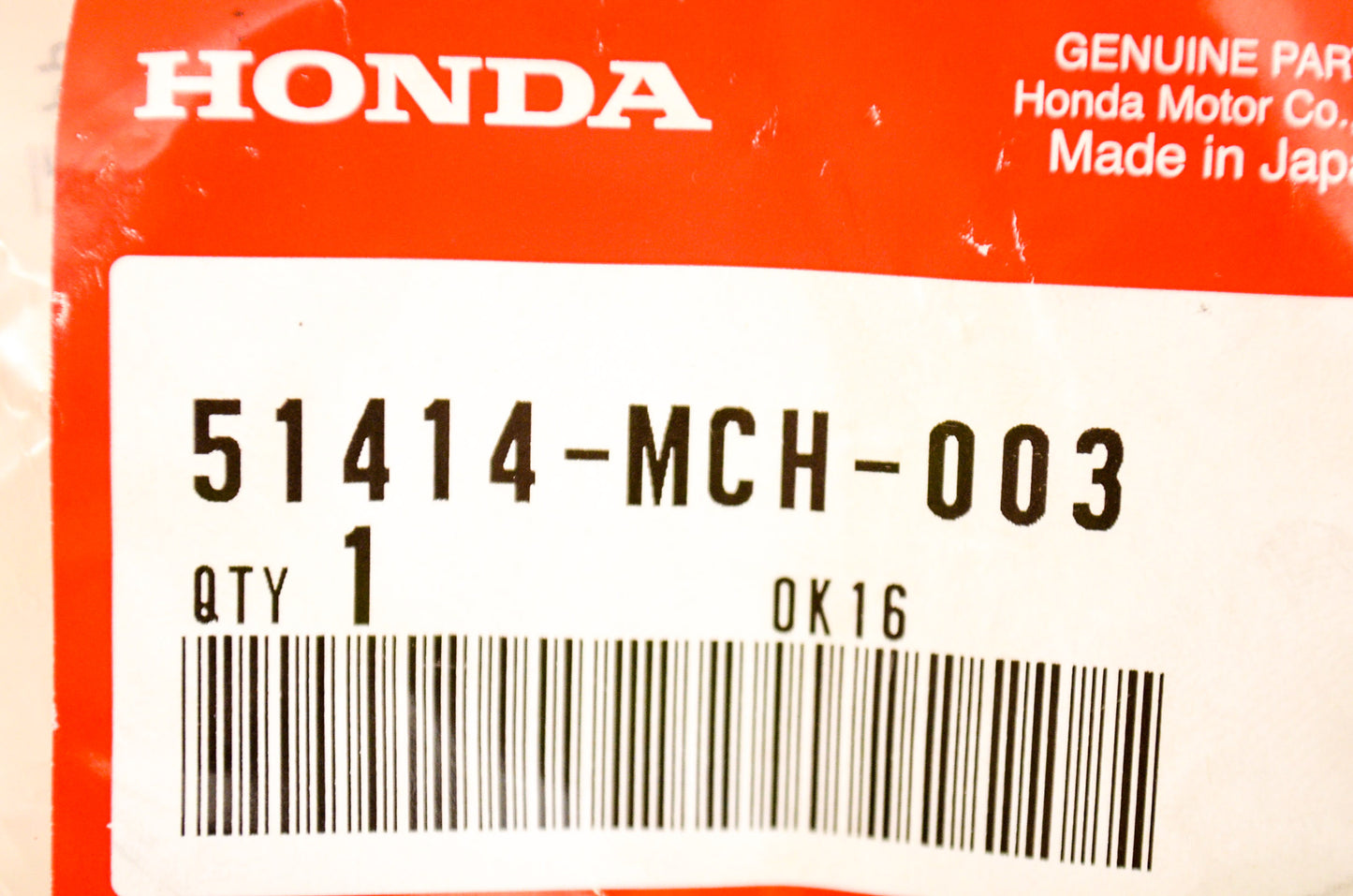 OEM Honda 51414-MCH-003 Guide Bushing NOS
