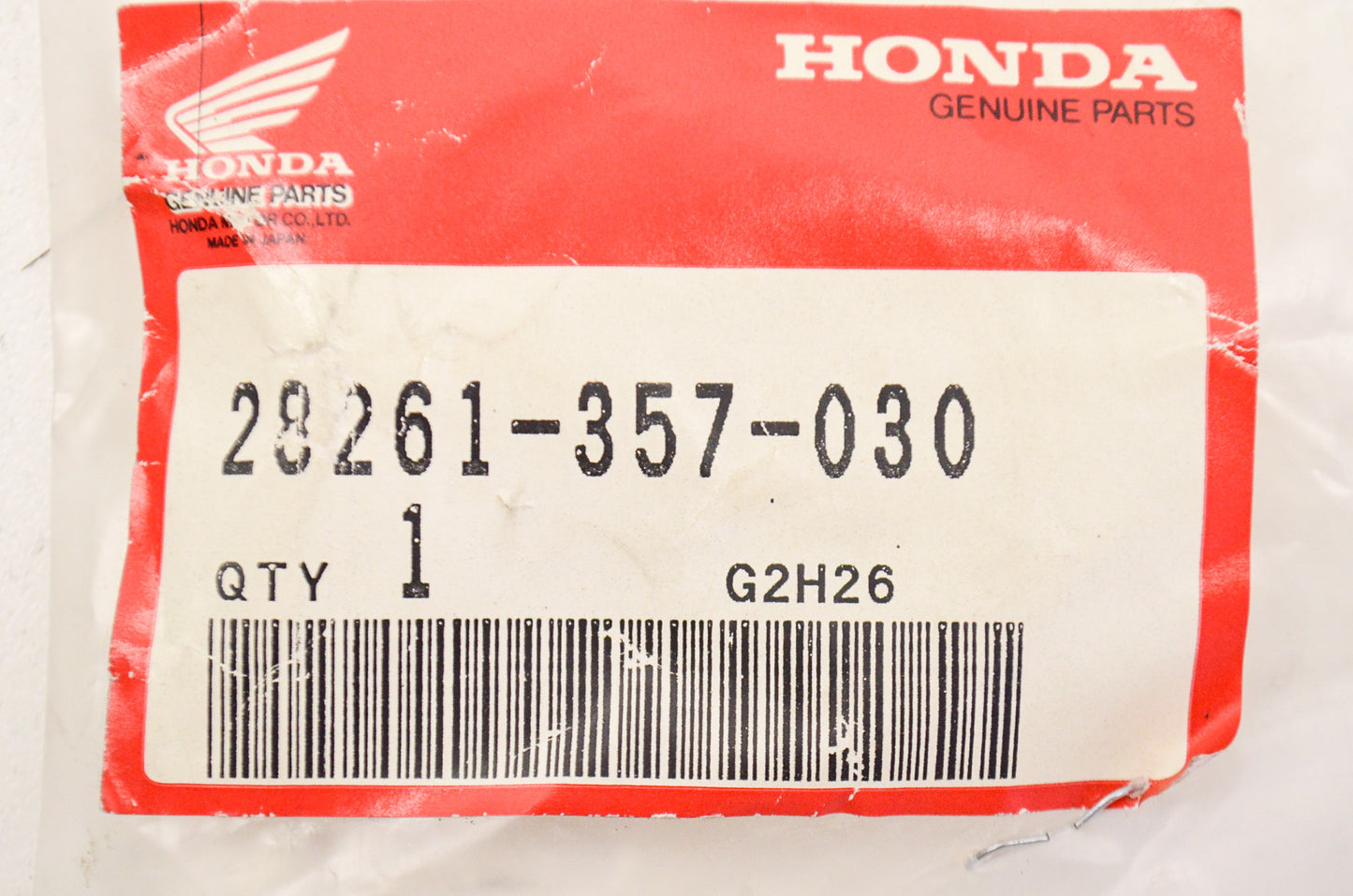 OEM Honda 28261-357-030 Kick Starter Spring NOS