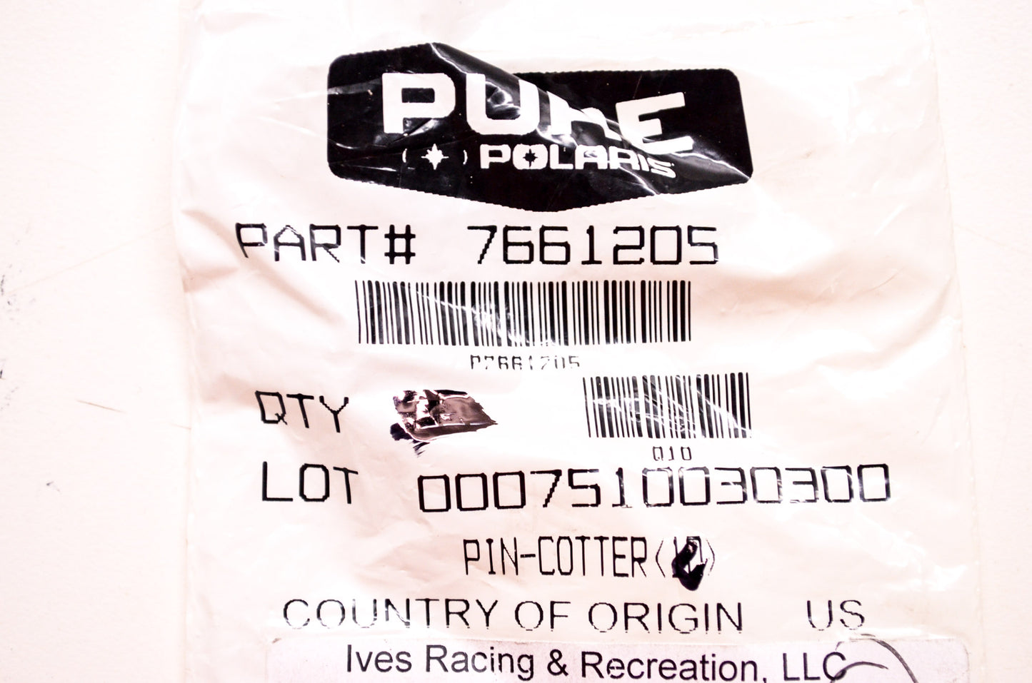 OEM Polaris 7661205 Cotter Pin Qty 5 NOS