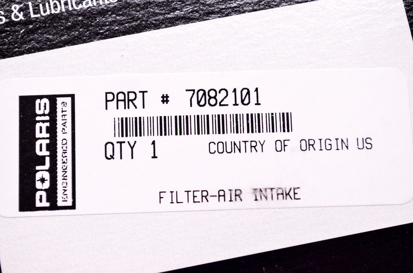 New OEM Polaris Air Intake Filter NOS
