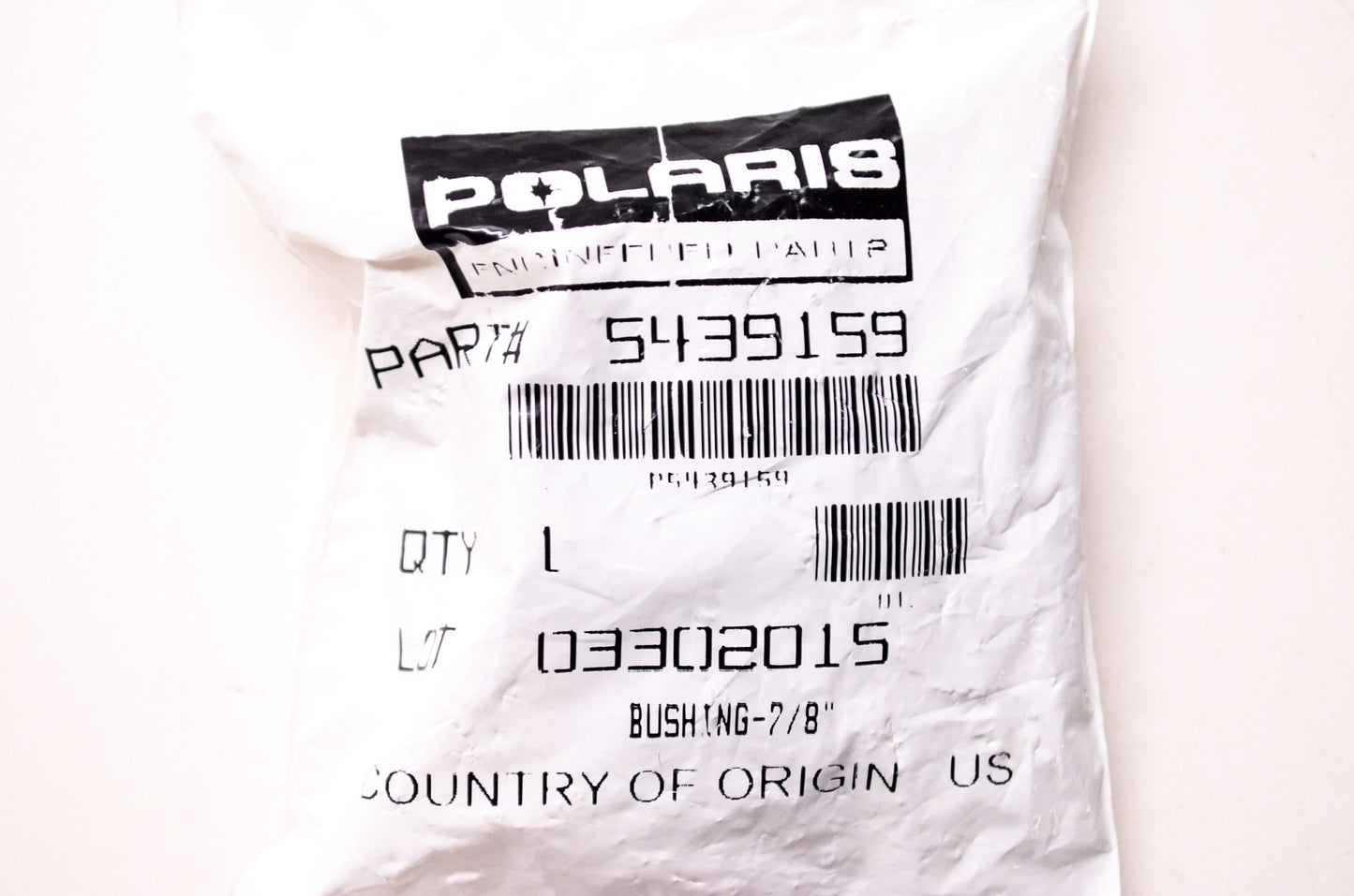 OEM Polaris 5439159 Bushing 7/8 Inch NOS
