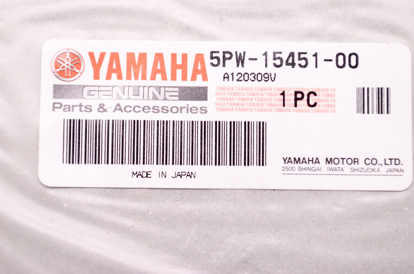 OEM Yamaha 5PW-15451-00-00 Crankcase Cover Gasket