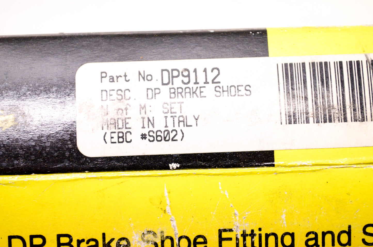 New DP Brakes MX Brake Shoe Kit NOS