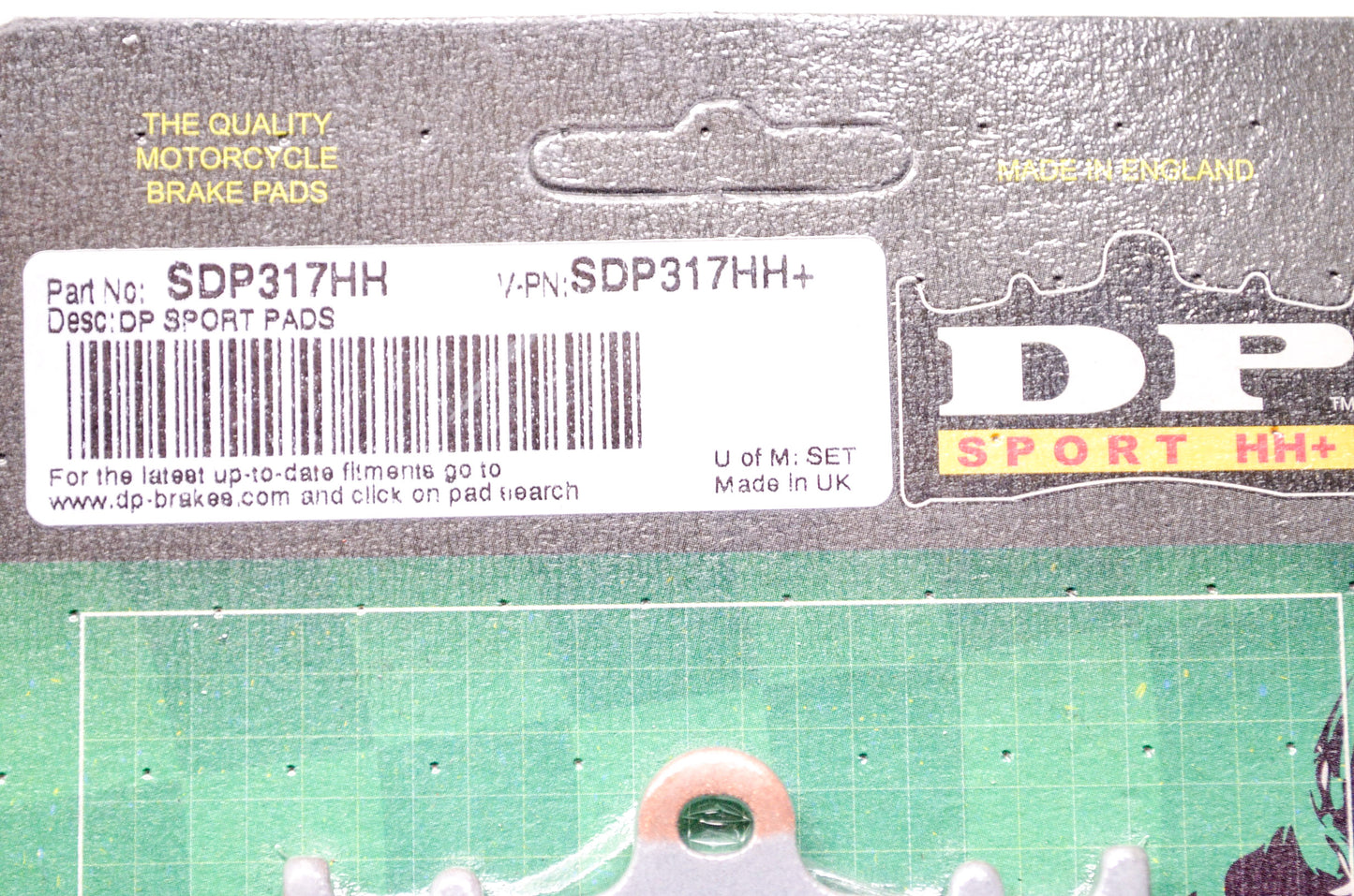 New DP Brakes Sport HH+ Brake Pad Pair NOS