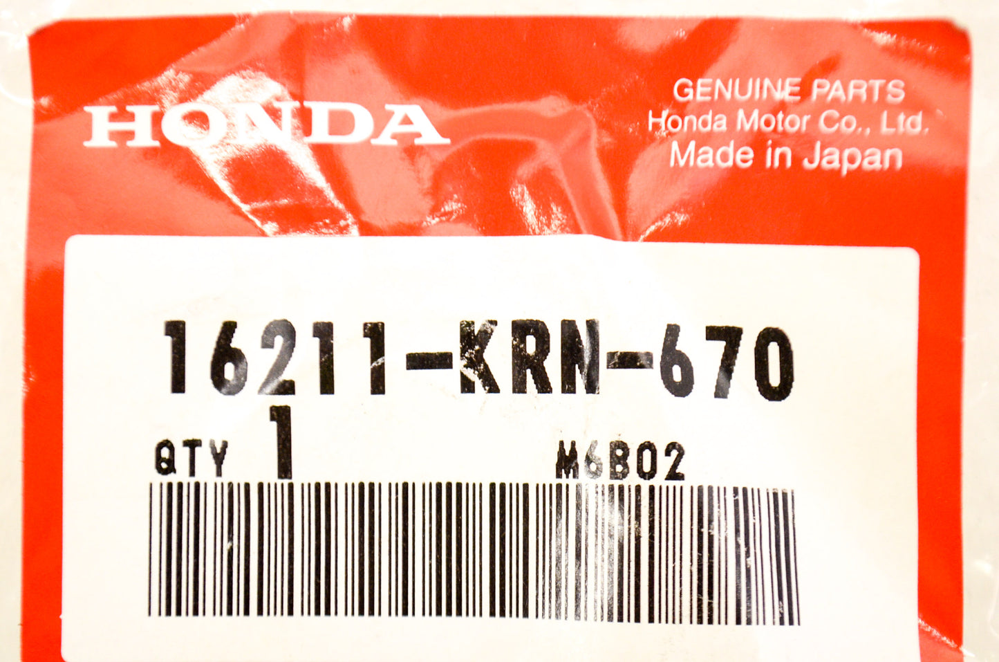 OEM Honda 16211-KRN-670 Carburetor Insulator NOS