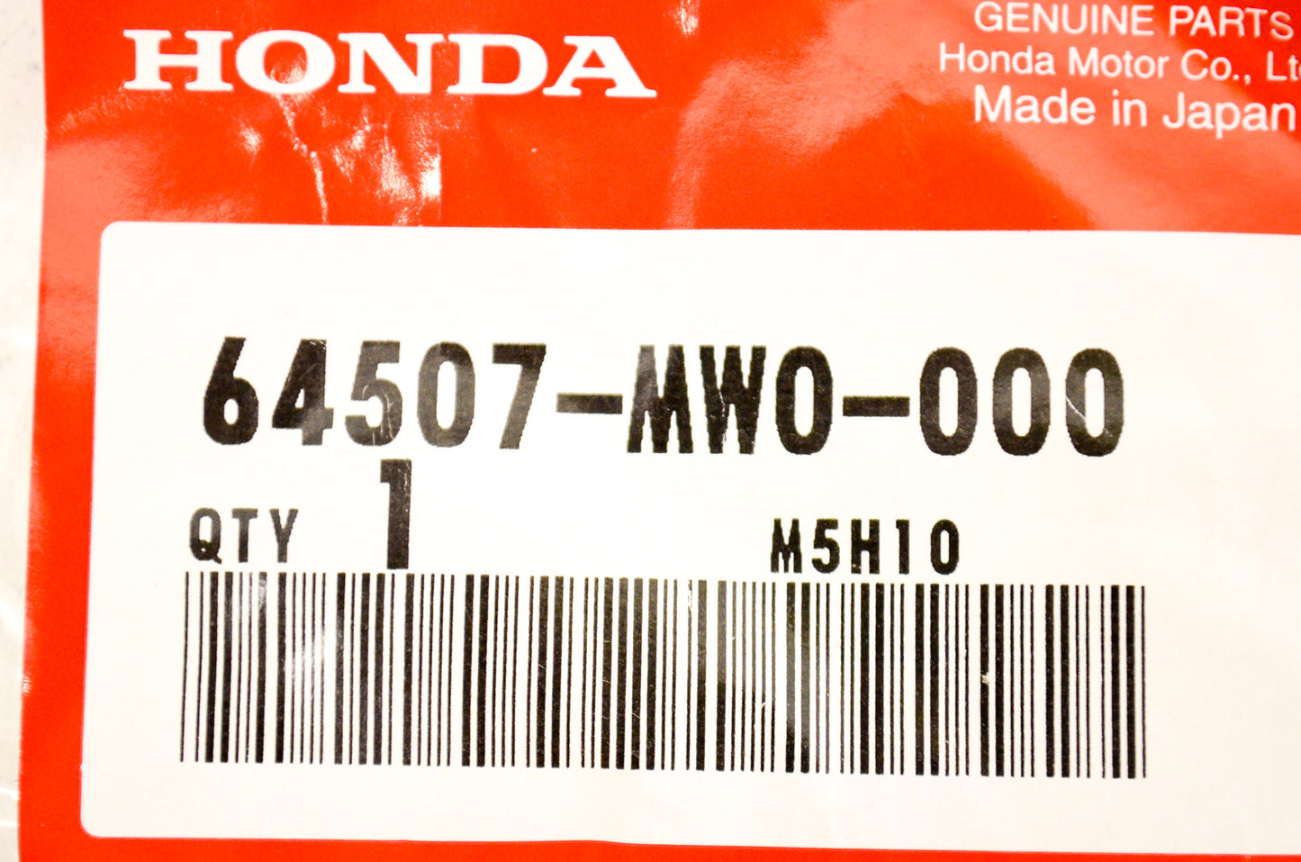 OEM Honda 64507-MW0-000 Stud (6X16) NOS