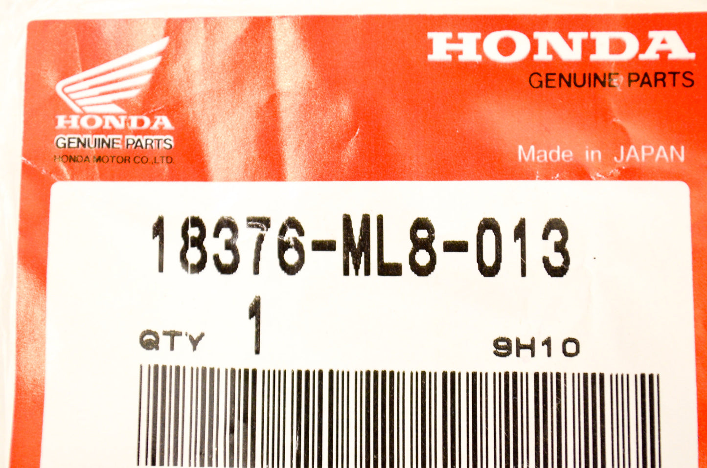 New OEM Honda 18376-ML8-013 Protector Band B NOS