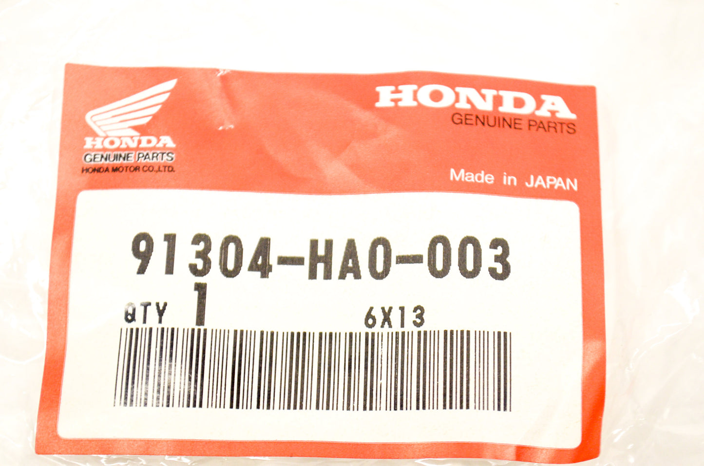 OEM Honda 91304-HA0-003 O-Ring (78.3X2) NOS