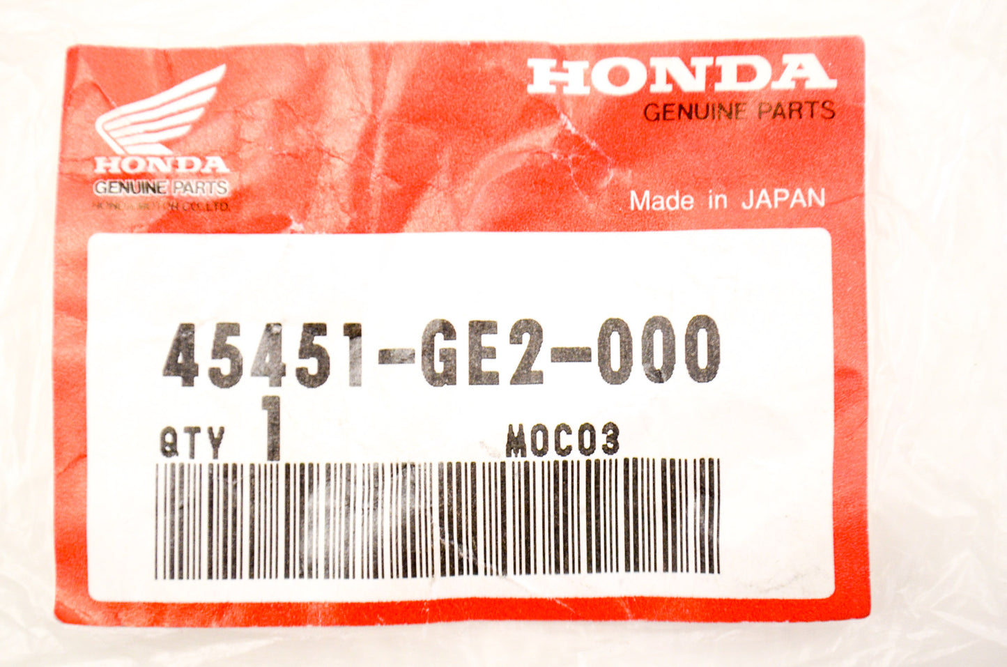 OEM Honda 45451-GE2-000 Wire Grommet NOS