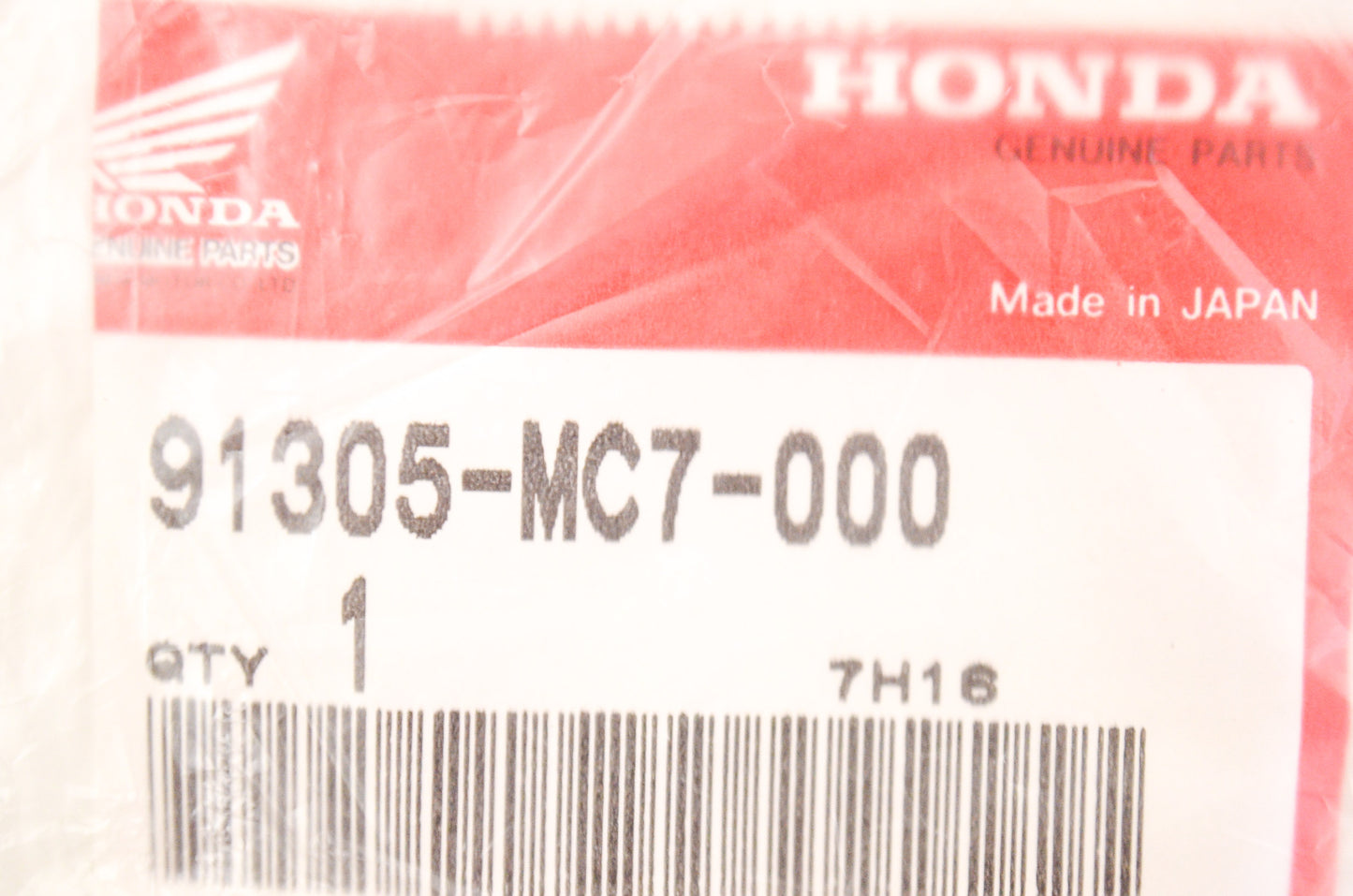 OEM Honda 91305-MC7-000 O-Ring (39.5X5) NOS