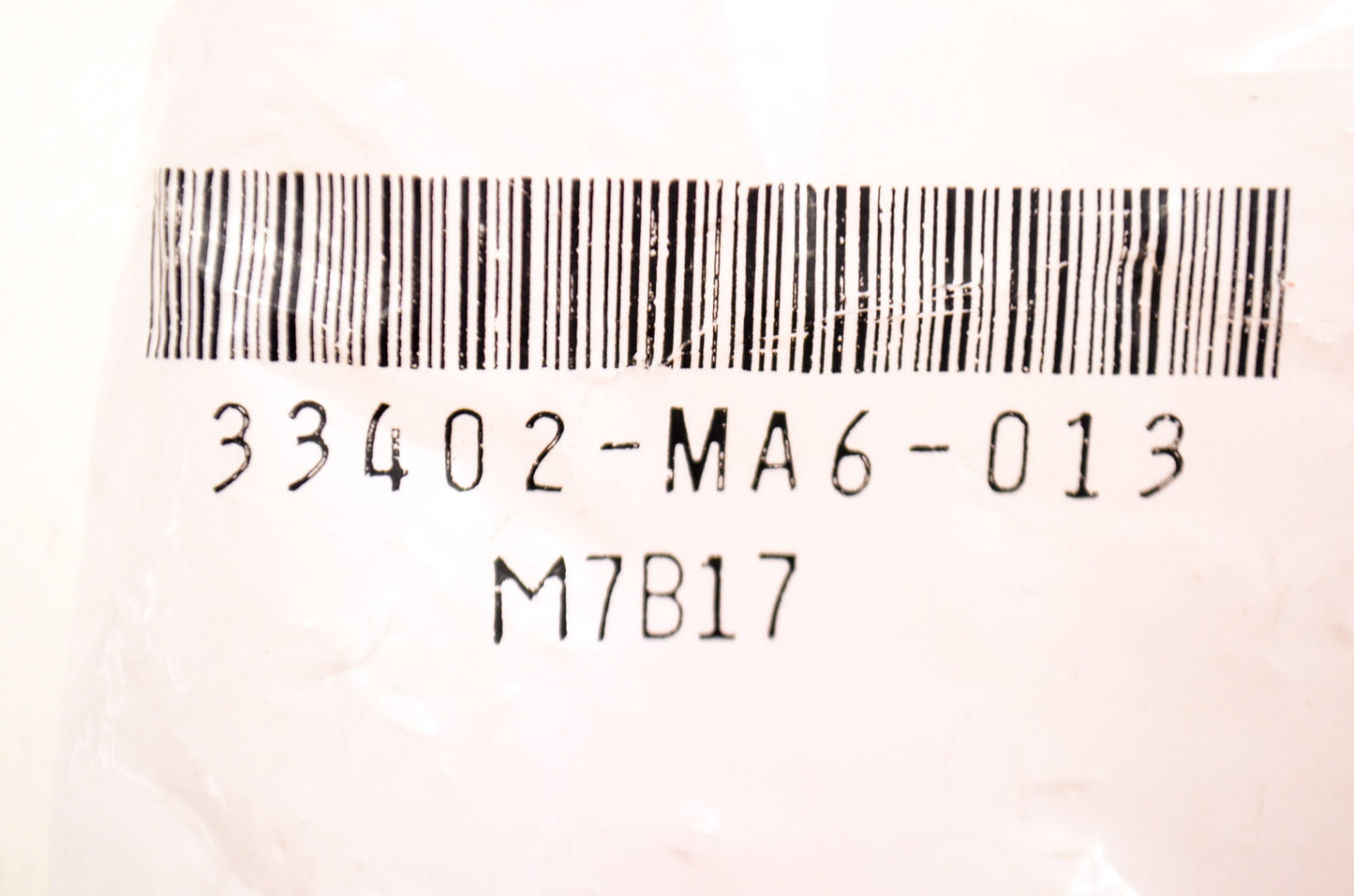 OEM Honda 33402-MA6-013 Turn Signal Lens NOS
